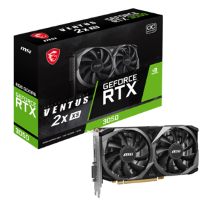 MSI RTX 3050 VENTUS 2X XS 8G OC