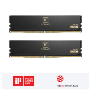 TAMGROUP T-CREATE EXPERT 32GB DDR5 6000 MEMORY BLACK CL38 (16X2)