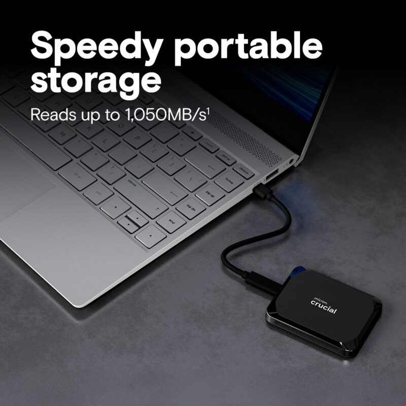 1TB CRUCIAL X9 PORTABLE SSD 2