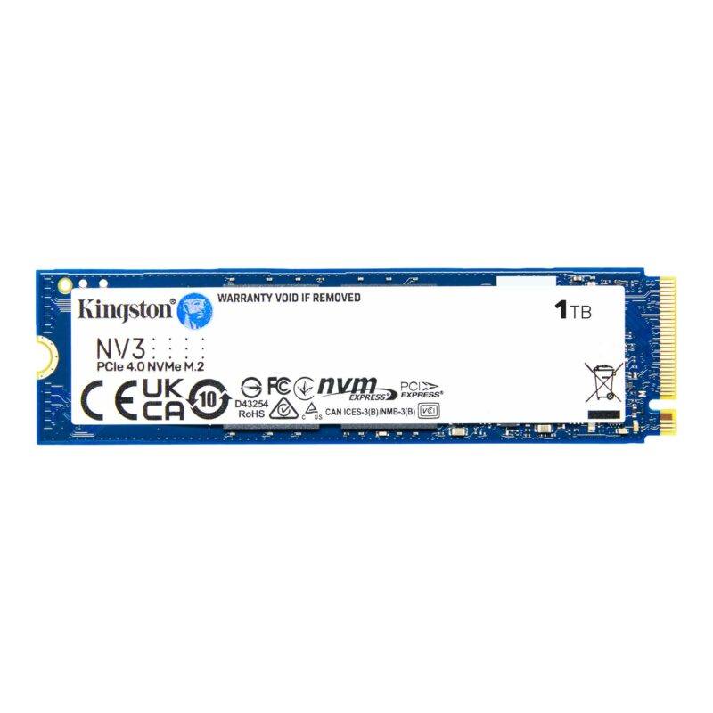 1TB KINGSTON NV3 4.0 M.2 NVME SSD 2