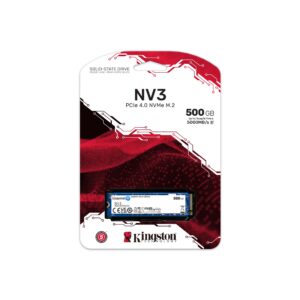 500GB KINGSTON NV3 4.0 M.2 NVME SSD
