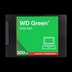 500GB WESTERN DIGITAL GREEN SATA SSD