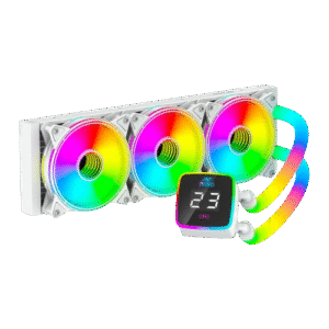 ANT ESPORTS ICE-GLOW 360 ARGB WHITE CPU LIQUID COOLER