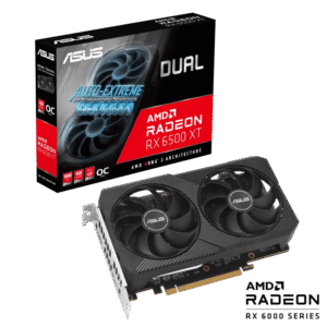 ASUS RX 6500XT 4GB  A.EX. DUAL 4.0 OC