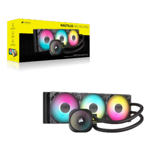 CORSAIR NAUTILUS 360 RS ARGB BLACK CPU LIQUID COOLER
