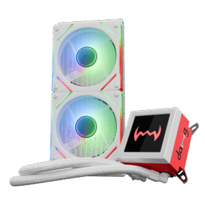DAWG L240 AIO WHITE CPU LIQUID COOLER