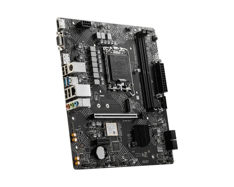 MSI PRO H610M G WIFI DDR5 MOTHERBOARD 3