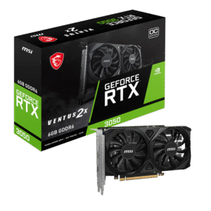 MSI RTX 3050 6GB GDDR6 VENTUS 2X OC