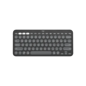 LOGITECH K380S PEBBLE KEYS 2 WIRELESS BLUETOOTH MULTI DEVICE KEYBOARD BLACK