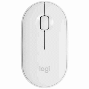 LOGITECH M350 PEBBLE WIRELESS BLUETOOTH MULTI DEVICE MOUSE WHITE