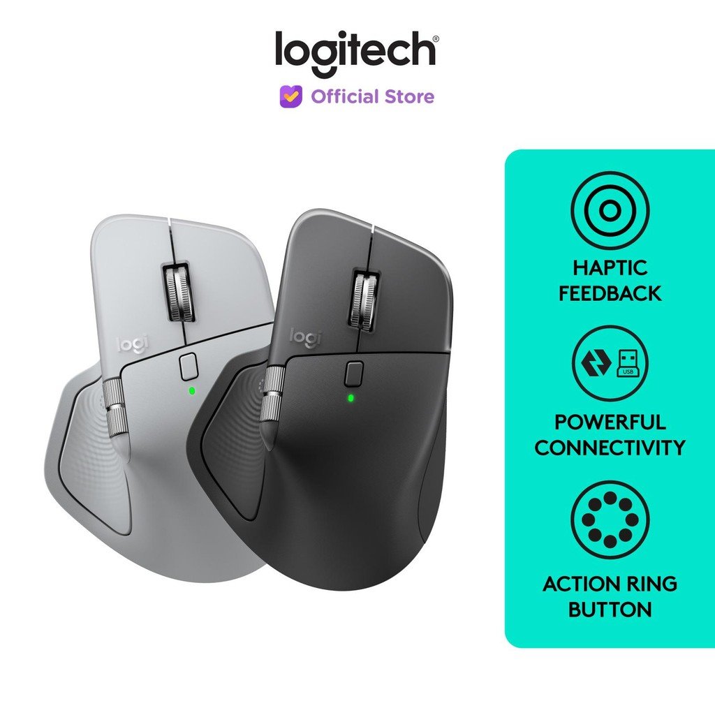 Logitech MX Master 4 Wireless Bluetooth Multi Device Mouse – Flagship ...