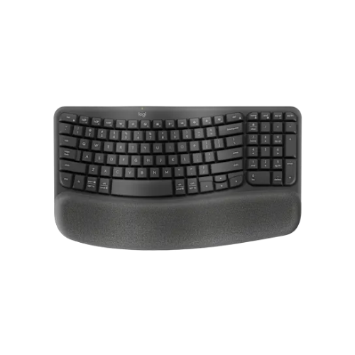 LOGITECH WAVE KEYS WIRELESS BLUETOOTH MULTI DEVICE KEYBOARD BLACK