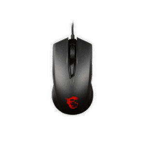MSI CLUTCH GM40 BLACK WIRED GAMING MOUSE