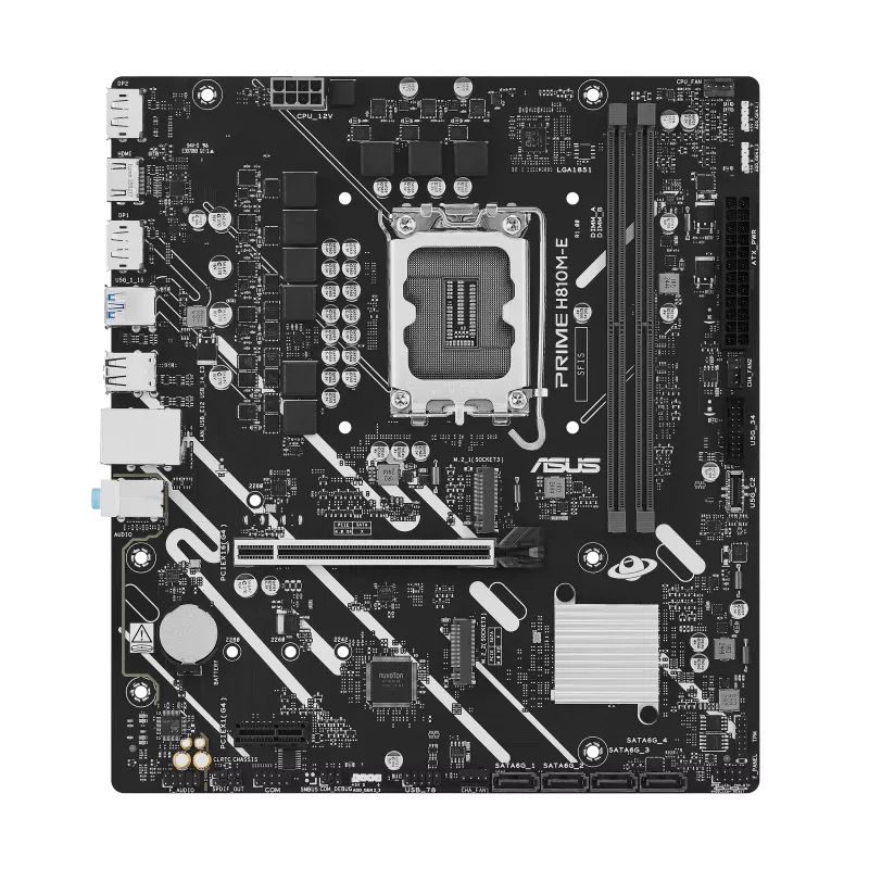 ASUS PRIME H810M E DDR5 MOTHERBOARD 2