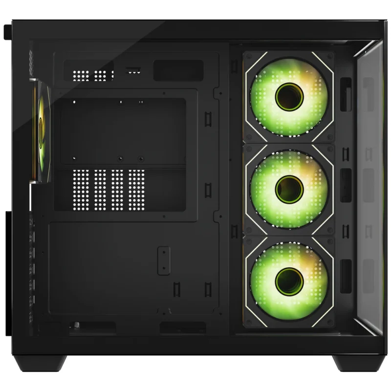 DAWG X617 ARGB ATX Mid Tower Black Cabinet