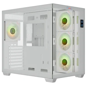 DAWG X617 ARGB ATX Mid Tower White Cabinet