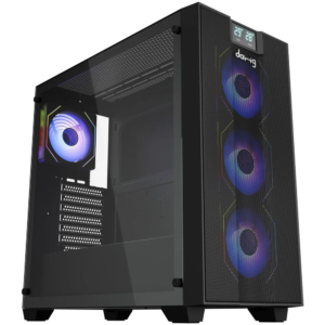 DAWG X678 Black ARGB ATX Mid Tower Cabinet