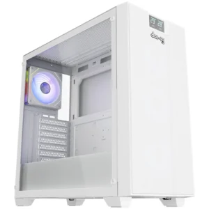DAWG X678 White ARGB ATX Mid Tower Cabinet
