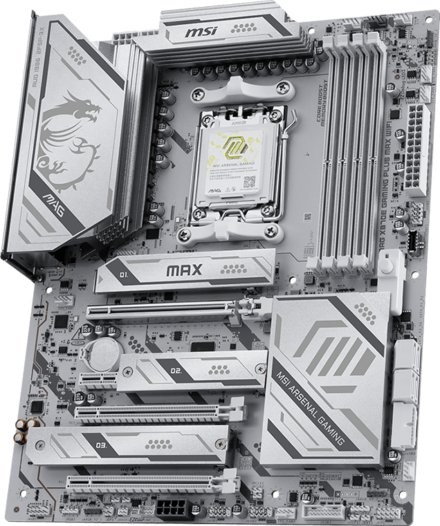 MSI MAG X870E GAMING PLUS MAX WIFI MOTHERBOARD 2