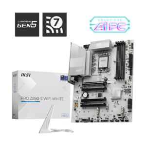 MSI PRO Z890 S WIFI6E WHITE MOTHERBOARD