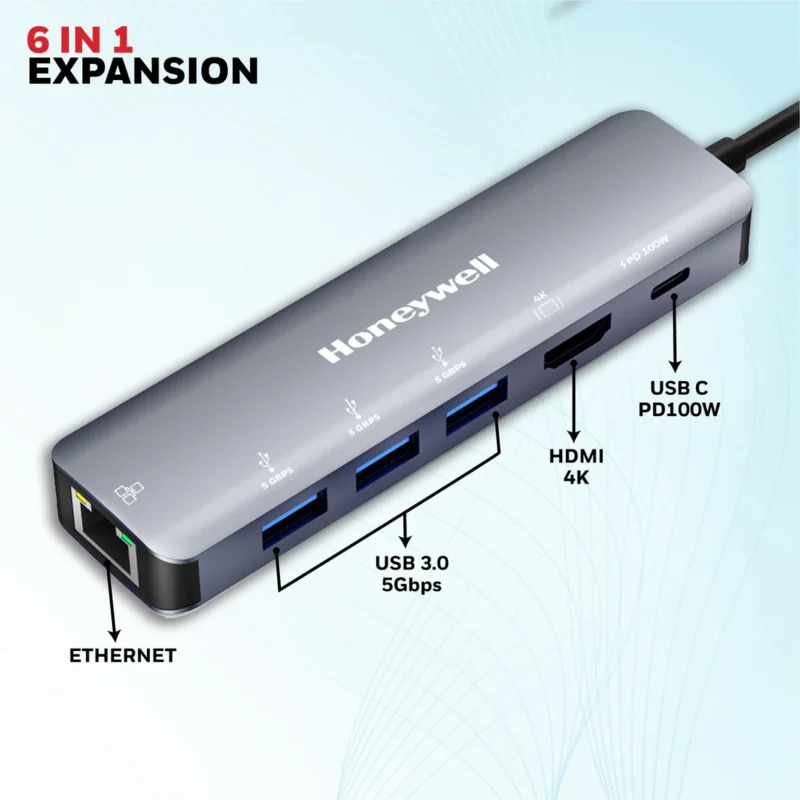 Honeywell Type C Docking Station 6 in 1