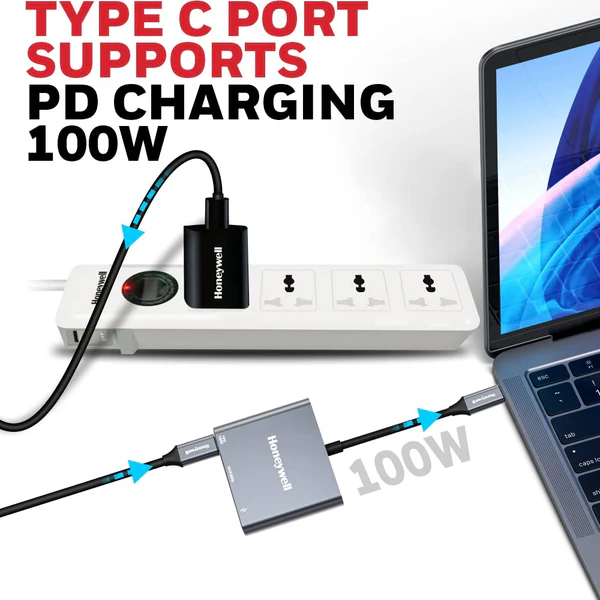 Honeywell Type C to HDMI with PD Charging and USB 3.0 Adapter 2 Honeywell Type C to HDMI with PD Charging and USB 3.0 Adapter