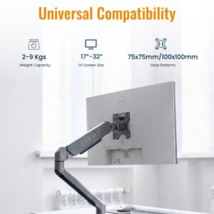 INDALIO Gas Spring Single Monitor Arm