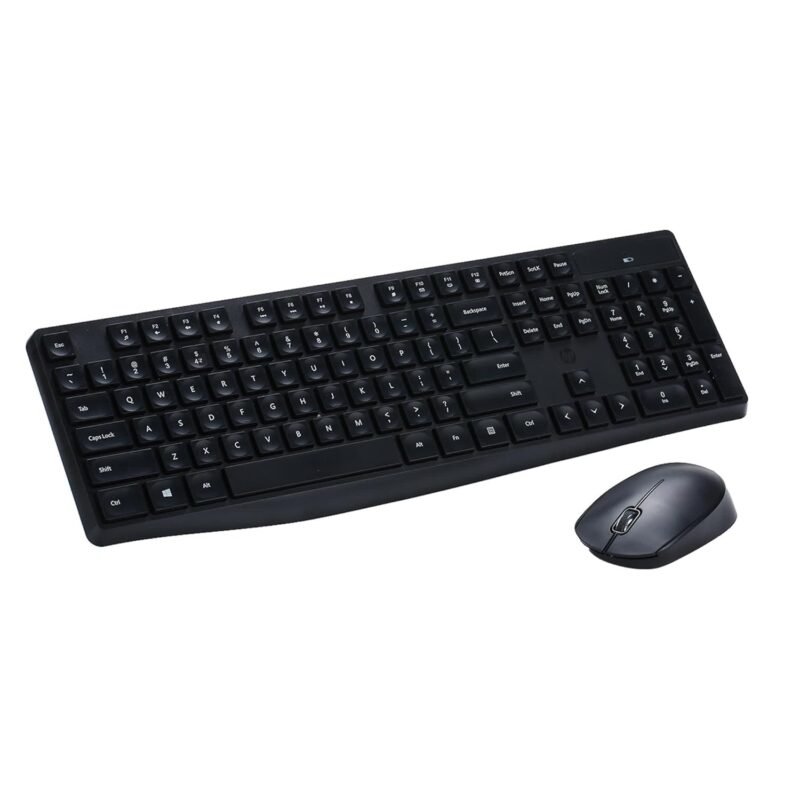 HP CS10 Wireless Keyboard and Mouse Combo 7YA13PA | Ergonomic, 2.4 GHz, 1600 DPI, Long Battery Life 1 HP CS10 Wireless Keyboard and Mouse Combo
