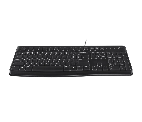 Logitech K120 USB Keyboard | Comfortable, Durable, Spill-Resistant Full-Size Keyboard 1 Logitech K120 USB Keyboard