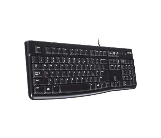 Logitech K120 USB Keyboard | Comfortable, Durable, Spill-Resistant Full-Size Keyboard 3 Logitech K120 USB Keyboard