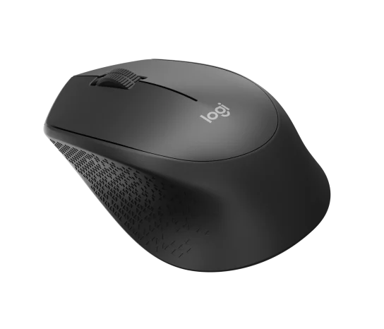 Logitech M330 Silent Plus Wireless Mouse Black | Ultra-Quiet, 24 Months Battery, 1000 DPI, 2.4 GHz USB Receiver 1 Logitech M330 Silent Plus Wireless Mouse Black