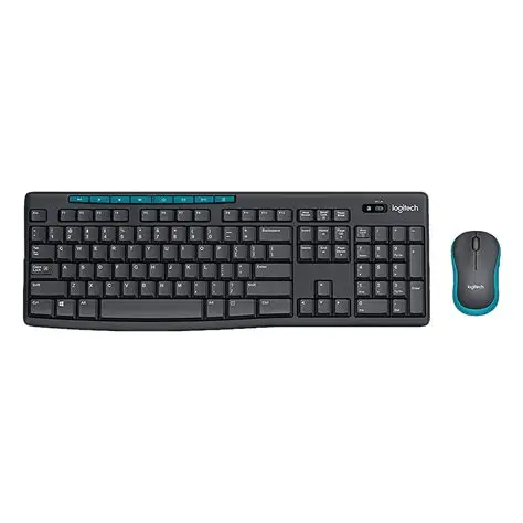 Logitech MK275 Wireless Keyboard and Mouse Combo | Full-Size, 8 MEDIA CONTROLS, 36 Months Battery Life, 1000DPI 1 Logitech MK275 Wireless Keyboard and Mouse Combo