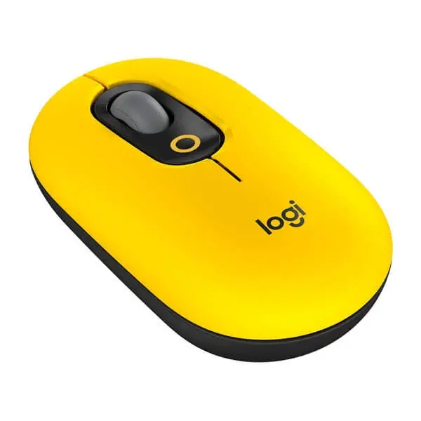 Logitech POP Wireless Mouse Blast Yellow