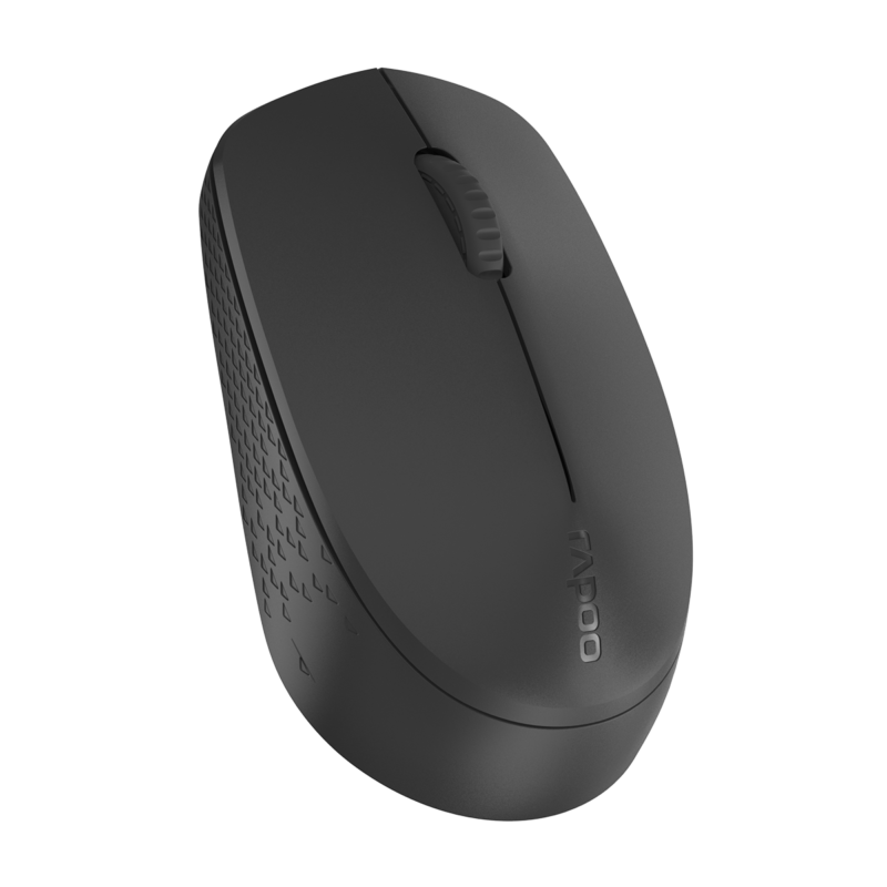 Rapoo M100 Silent Wireless Mouse Grey | Ultra-Quiet, Multi-Mode, 1300 DPI, Bluetooth 3.0/4.0/2.4 GHz, 9 Months Battery 1 Rapoo M100 Silent Wireless Mouse Grey