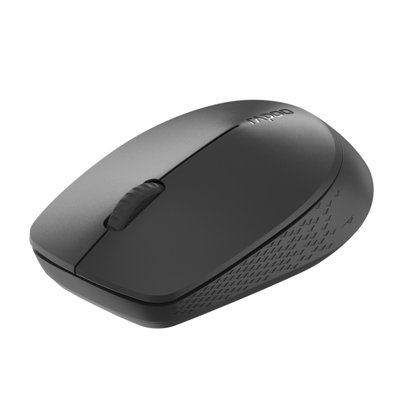 Rapoo M100 Silent Wireless Mouse Grey | Ultra-Quiet, Multi-Mode, 1300 DPI, Bluetooth 3.0/4.0/2.4 GHz, 9 Months Battery 2 Rapoo M100 Silent Wireless Mouse Grey