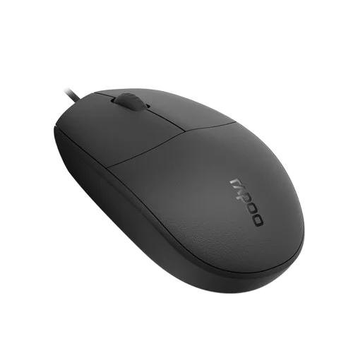 Rapoo N100C Wired Type-C Mouse Black