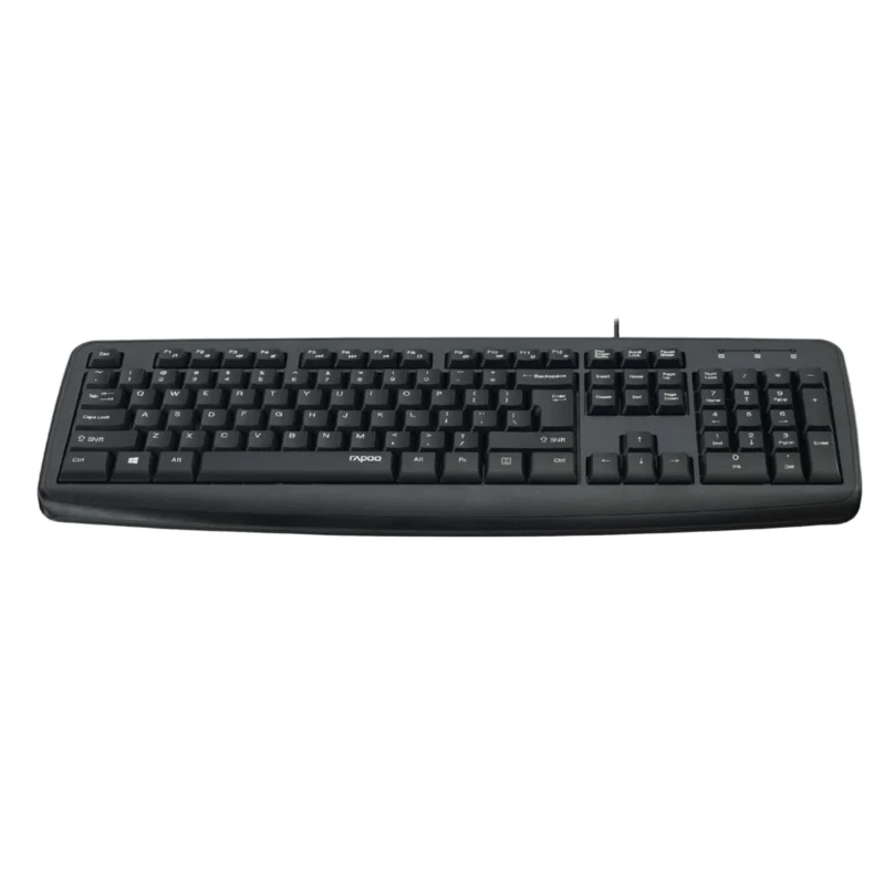 Rapoo NK2600 USB Wired Keyboard Black