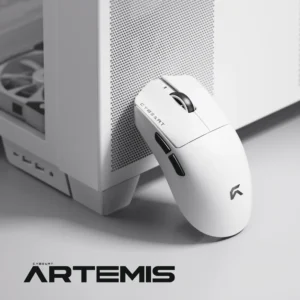 Cybeart Artemis Wireless Gaming Mouse White